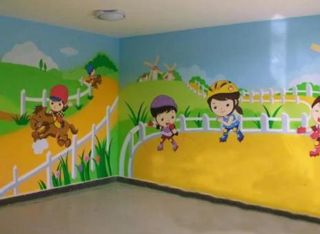 绵阳幼儿园墙体彩绘制作流程及注意事项