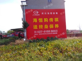 绵阳农村墙体广告给农村人民带来方便
