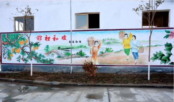 绵阳乡镇文化墙 乡风文明焕发新活力