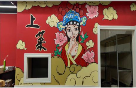 绵阳墙体彩绘的发展和应用