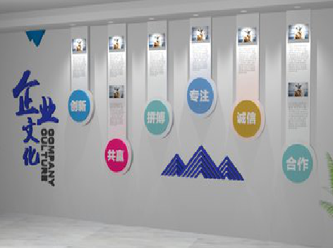 绵阳企业文化墙需要传递什么办公文化？