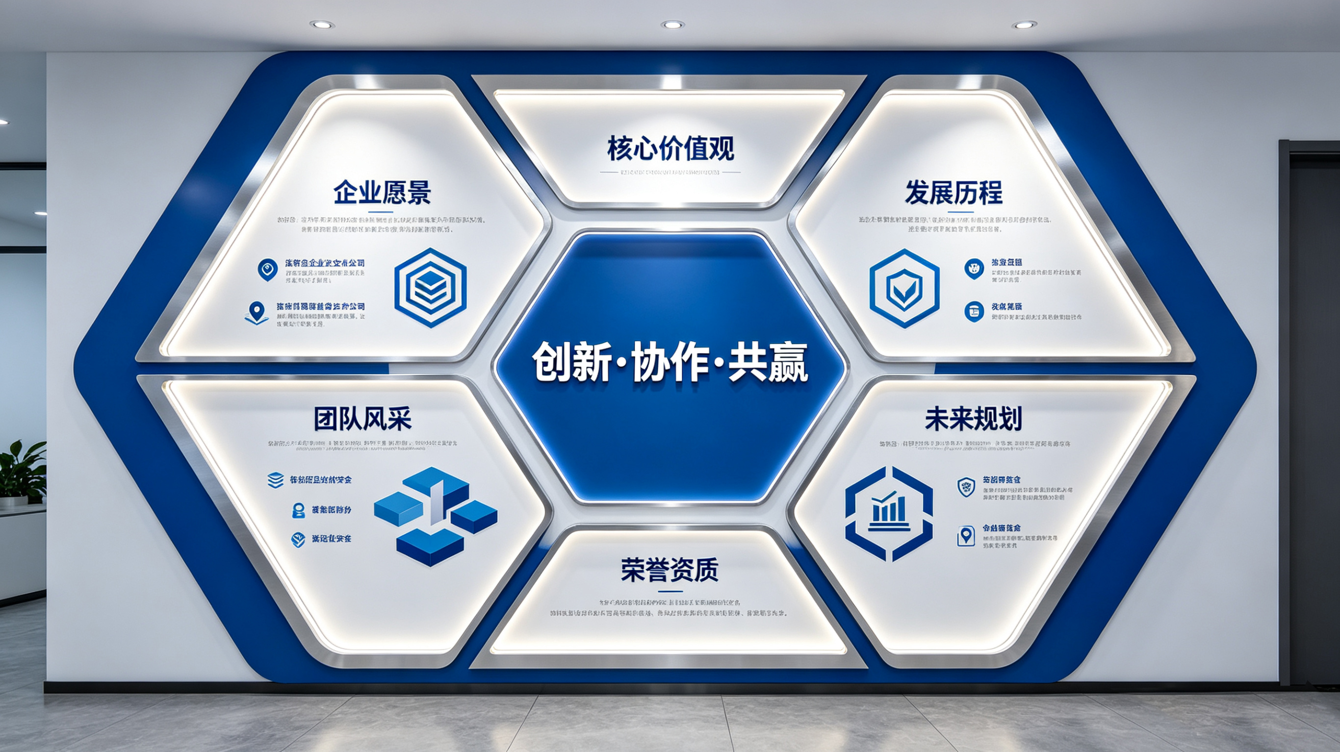 绵阳企业文化墙六边形避坑指南（新手常犯5个错误）